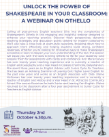 Unlock the Power of Shakespeare in Your Classroom: A Webinar on Othello