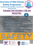 Overview of HSA Choose Safety Programme