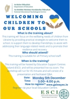ESCI & NEPS: Welcoming Young People to Our Schools