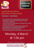 Leading SEN Provision in Mainstream Primary Schools